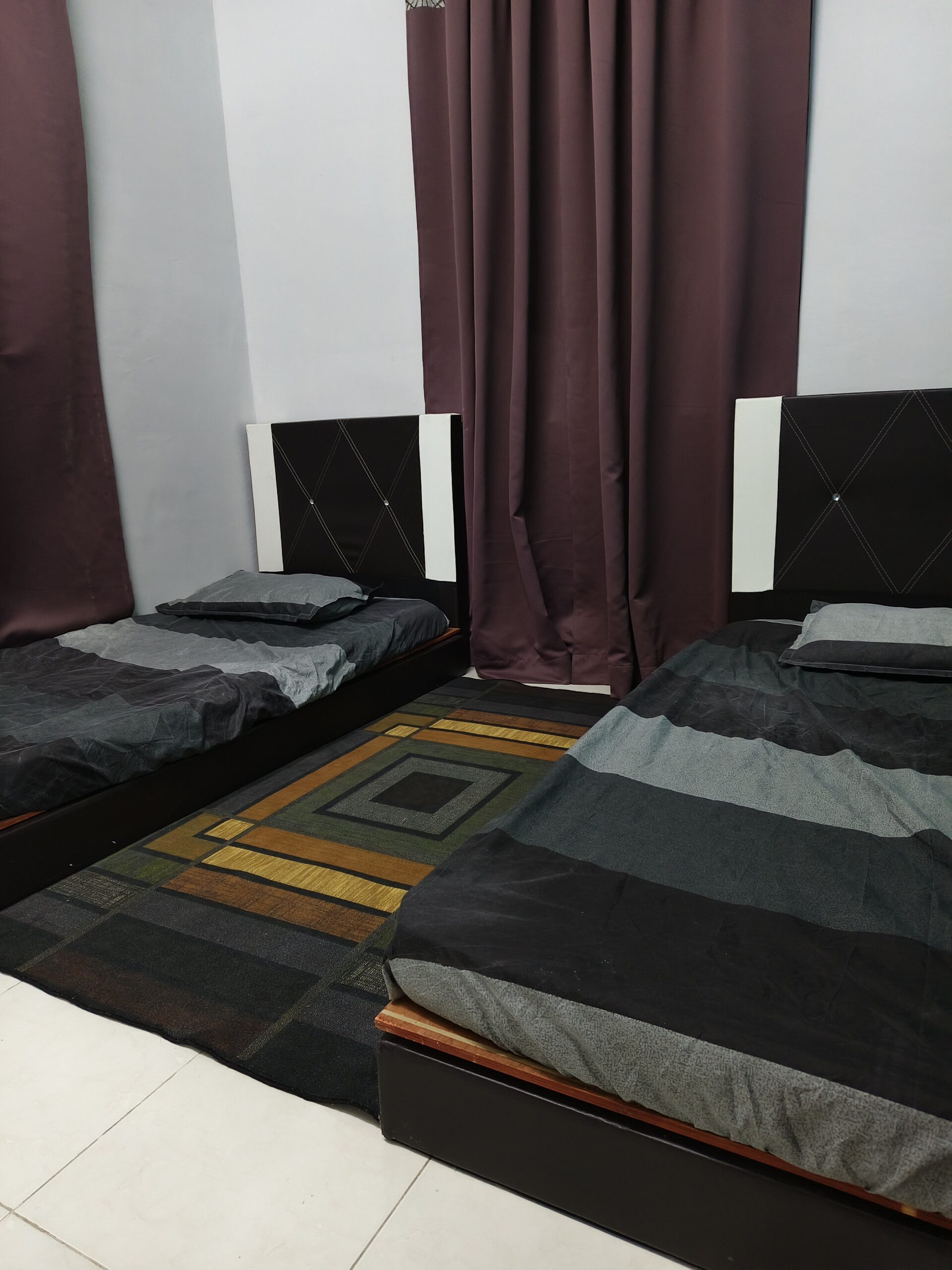 Bedroom 2 Kepong A dengan 2 katil single