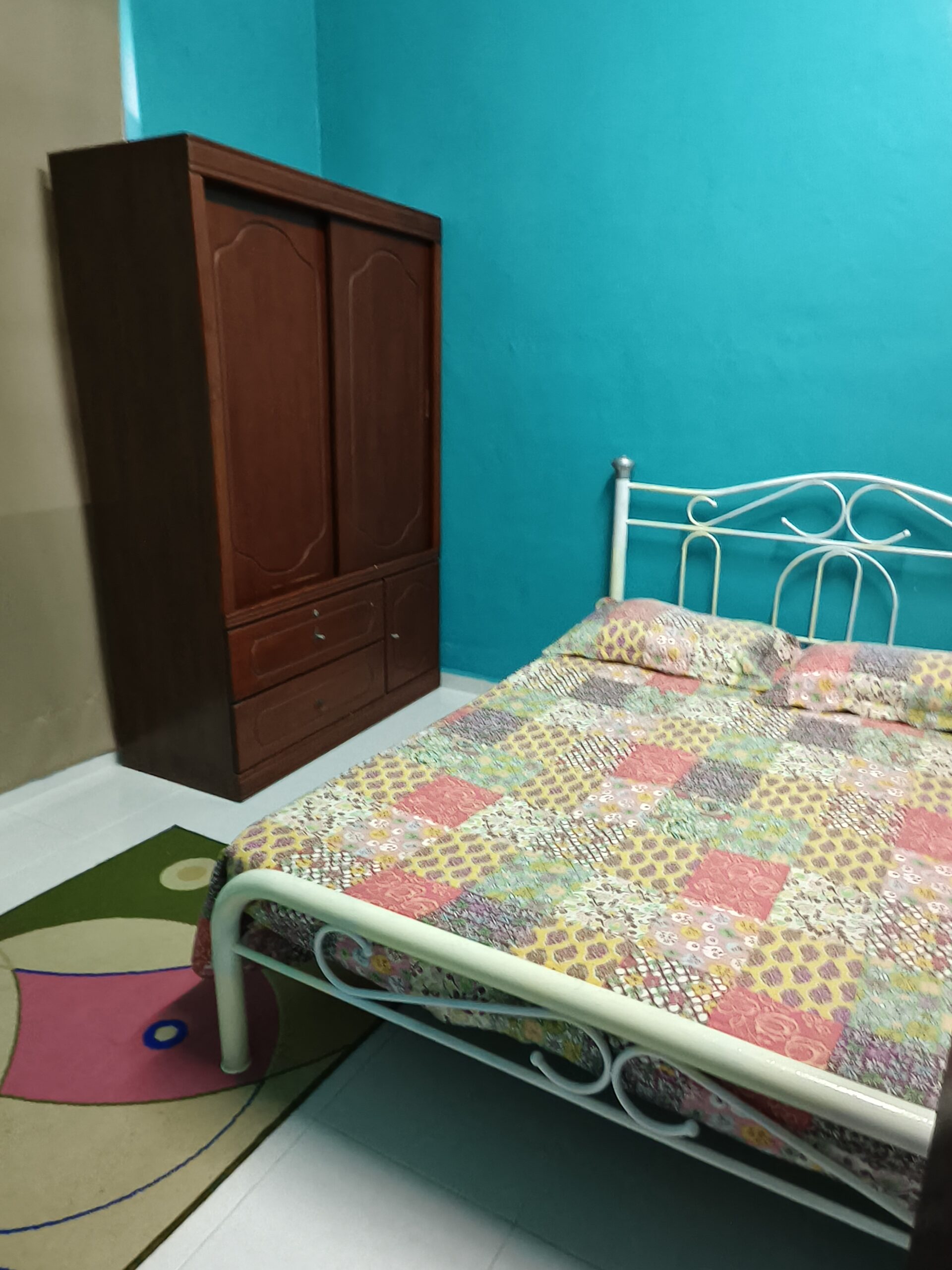Bedroom 3 Kepong B dengan katil queen